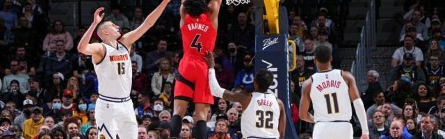 遍地错位冲垮掘金！双控锋58+17诠释猛龙篮球